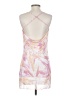 Two Cumberland Graphic White Pink Cocktail Dress Size S - photo 2