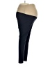 Motherhood Color Block Blue Active Pants Size Lg Maternity - photo 4