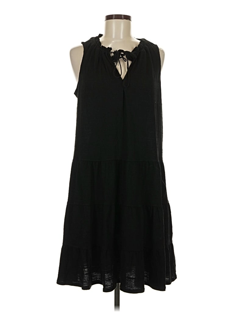 Pre-owned Max Studio Casual Dress In Black