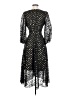 DKNY 100% Polyester Stars Black Cocktail Dress Size 4 - photo 2