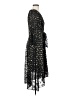 DKNY 100% Polyester Stars Black Cocktail Dress Size 4 - photo 4