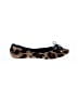 Carolina Herrera Animal Print Brown Flats Size EU 38 - photo 1