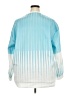 Unbranded 100% Polyester Tie-dye Blue Pullover Sweater Size 4X - photo 2