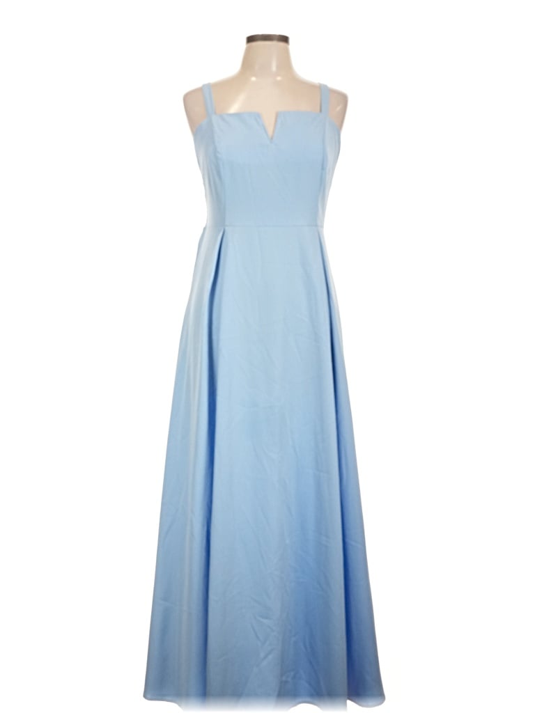 Pre-owned Shein Casual Dress In Blue