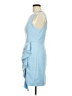Shein 100% Polyester Blue Cocktail Dress Size 6 - photo 5