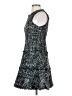 Likely 100% Polyester Tweed Gray Cocktail Dress Size 2 - photo 5