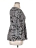 Floral & Ivy 100% Polyester Gray 3/4 Sleeve Blouse Size XL (petite) - photo 4