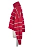 Free People Stripes Red Turtleneck Sweater Size M - photo 5