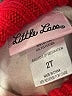 Little Lass Hearts Red Dress Size 2T - photo 3