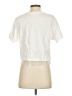 Ann Taylor LOFT Ivory Short Sleeve Top Size S - photo 2