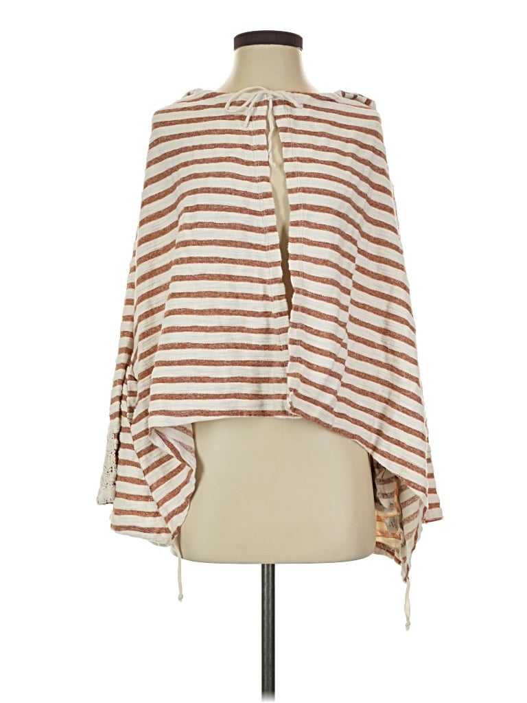 Pre-owned Hoity Toity Poncho In Ivory