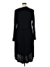 Simier Fariry Solid Black Casual Dress Size XL - photo 2