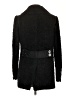 Perry Ellis Black Wool Coat Size 12 - photo 2