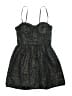 Assorted Brands 100% Polyester Metallic Black Cocktail Dress Size S - photo 1
