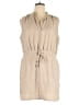 Emma & Michele 100% Polyester Solid Tan Romper Size XL - photo 1