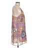 Karlie 100% Polyester Print Multi Color Orange Sleeveless Top Size L - photo 4
