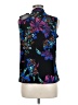 IMAN Black Sleeveless Blouse Size M - photo 2