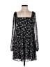 Row A 100% Polyamide Black Casual Dress Size S - photo 1