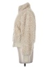 Zara 100% Polyester Ivory Faux Fur Jacket Size S - photo 5