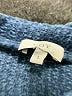 VOY Tweed Blue Casual Dress Size L - photo 7