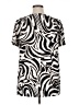 Style&Co Black Short Sleeve Blouse Size 1X - photo 2