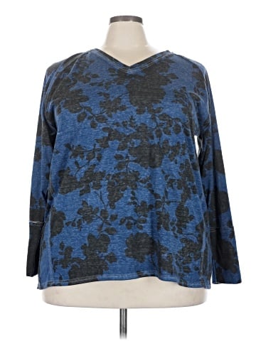 Como Blu Long Sleeve Blouse (view 1)