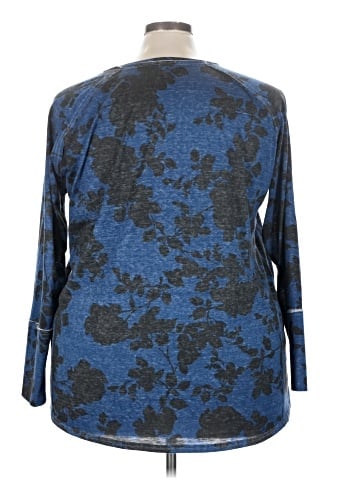 Como Blu Long Sleeve Blouse (view 2)