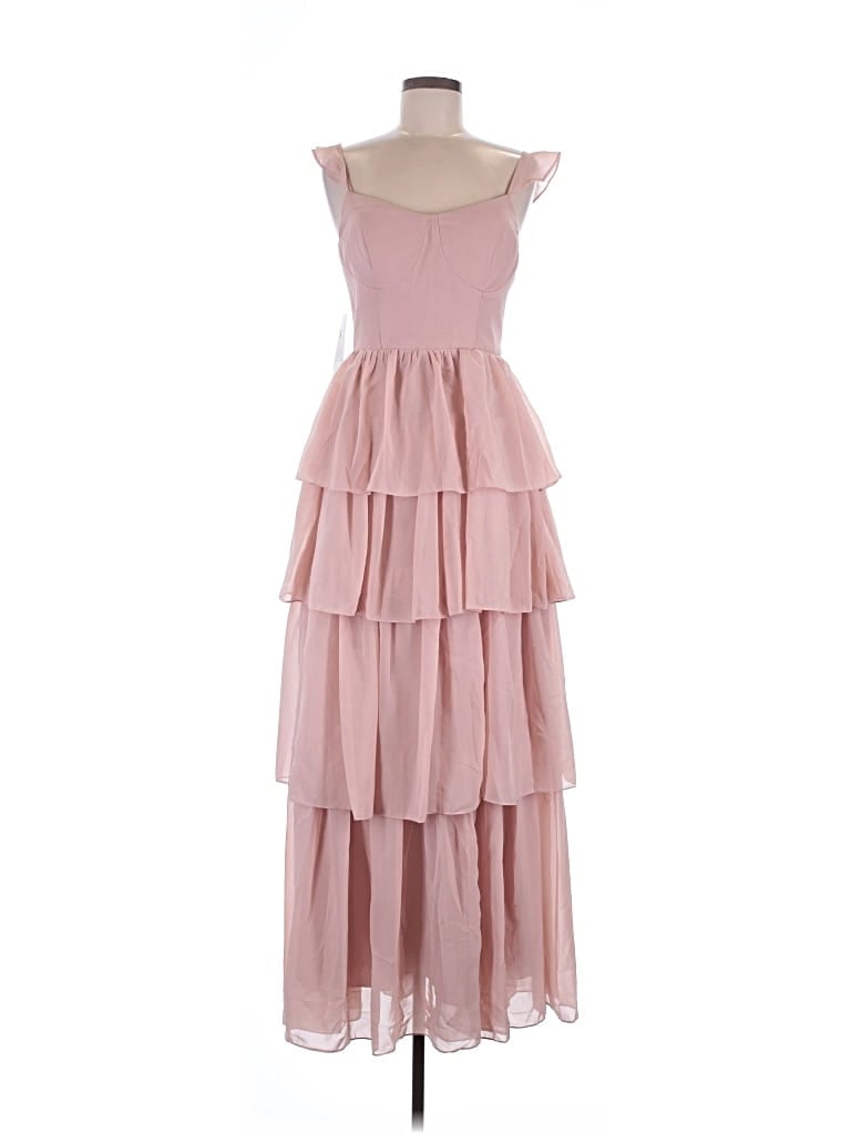 Pre-owned Wear Your Love Cocktail Dress In Pink