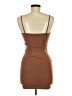 Shein Solid Brown Casual Dress Size 6 - photo 2