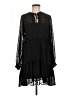 Stradivarius 100% Polyester Black Casual Dress Size M - photo 1