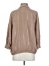 Adrienne Vittadini 100% Polyester Metallic Tan 3/4 Sleeve Blouse Size S - photo 2