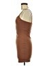 Shein Solid Brown Casual Dress Size 6 - photo 5