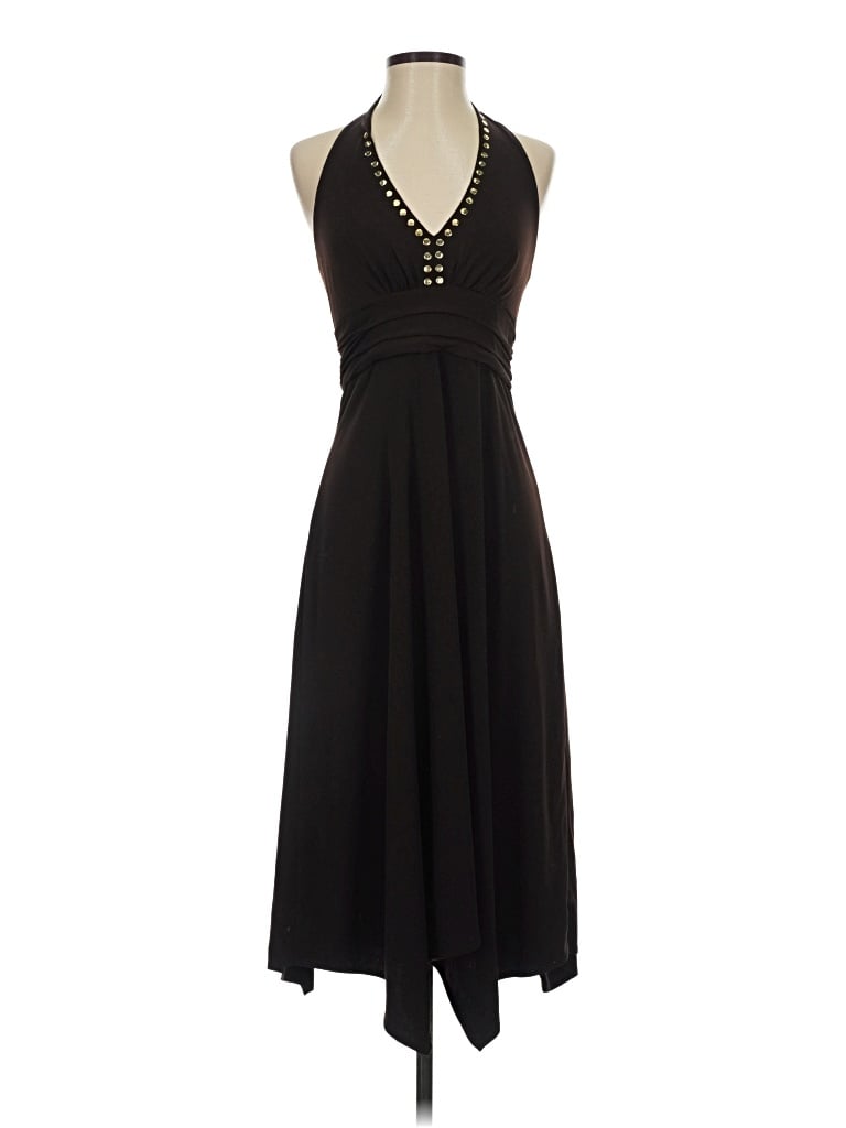 Pre-owned Donna Ricco Cocktail Dress In Black