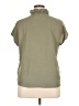 Shein 100% Polyester Green Short Sleeve Turtleneck Size XL - photo 2