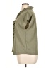 Shein 100% Polyester Green Short Sleeve Turtleneck Size XL - photo 5