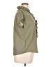 Shein 100% Polyester Green Short Sleeve Turtleneck Size XL - photo 4