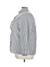 Unbranded 100% Polyester Houndstooth Silver Long Sleeve Blouse Size 3X - photo 5