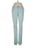 Ann Taylor LOFT Color Block Teal Jeans Size 00 - photo 1