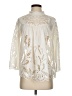 Harlyn 100% Cotton Ivory 3/4 Sleeve Blouse Size XS - photo 1
