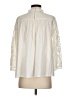 Harlyn 100% Cotton Ivory 3/4 Sleeve Blouse Size XS - photo 2