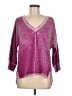 Sundance 100% Cotton Purple Pullover Sweater Size M - photo 1