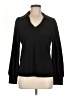 Caslon Black Long Sleeve Blouse Size M - photo 1