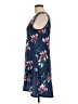 Fig Tropical Blue Casual Dress Size L - photo 5