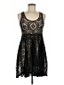 E by Eloise 100% Nylon Black Cocktail Dress Size S - photo 1