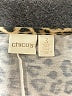 Chico's 100% Polyester Animal Print Tan 3/4 Sleeve Blouse Size XL - photo 7