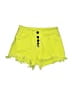 Jeans Yellow Denim Shorts Size S - photo 1