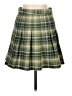 Shein Plaid Green Casual Skirt Size 6 - photo 1