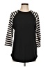 Lularoe Black 3/4 Sleeve Top Size L - photo 1