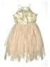 Rare Editions 100% Polyester Gold Dress Size 14 - photo 1