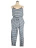 Madewell Stripes Blue Jumpsuit Size XL - photo 1